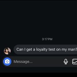 Loyalty test