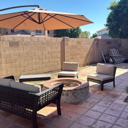 Patio furniture set