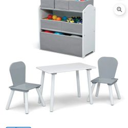 4 Piece Toddler Playroom Set