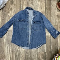 men’s Forever 21 denim jacket