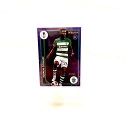 Soccer trading sports card Ousmane Diomande