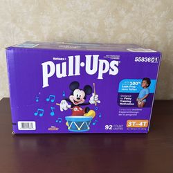 Huggies Pull-Ups 3T-4T, 92 Count
