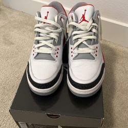 Air Jordan 3 Fire Red OG 2007 size 10.5