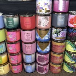 Bath And Body Candles 