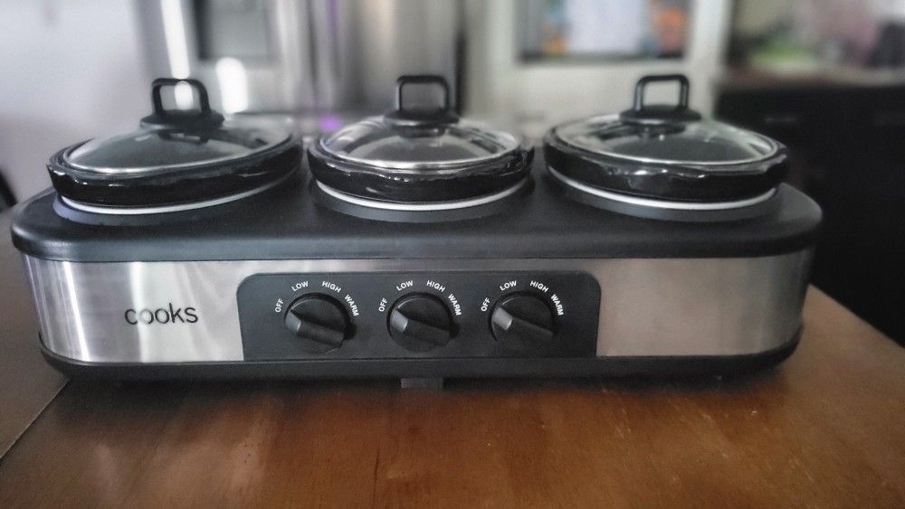 3 Pot Crock Pot