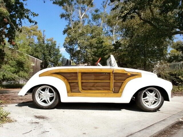 2023 Woody 1939 roadster Golf Cart - fast - lithium powered