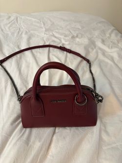 Steve madden burgundy bag