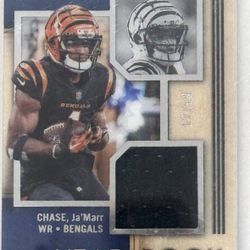 2022 Panini Playbook Ja’Marr Chase - /99 Patch/Memorabilia #YS-21