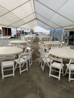 Mesas sillas carpas