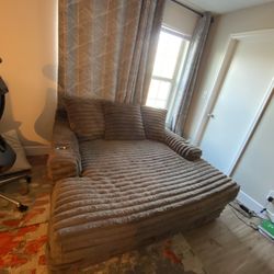 Comfy Oversized Lounge Couch – $175 OBO