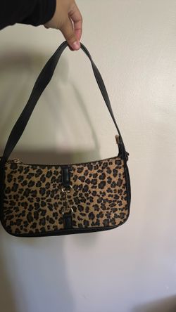 Cheetah print purse