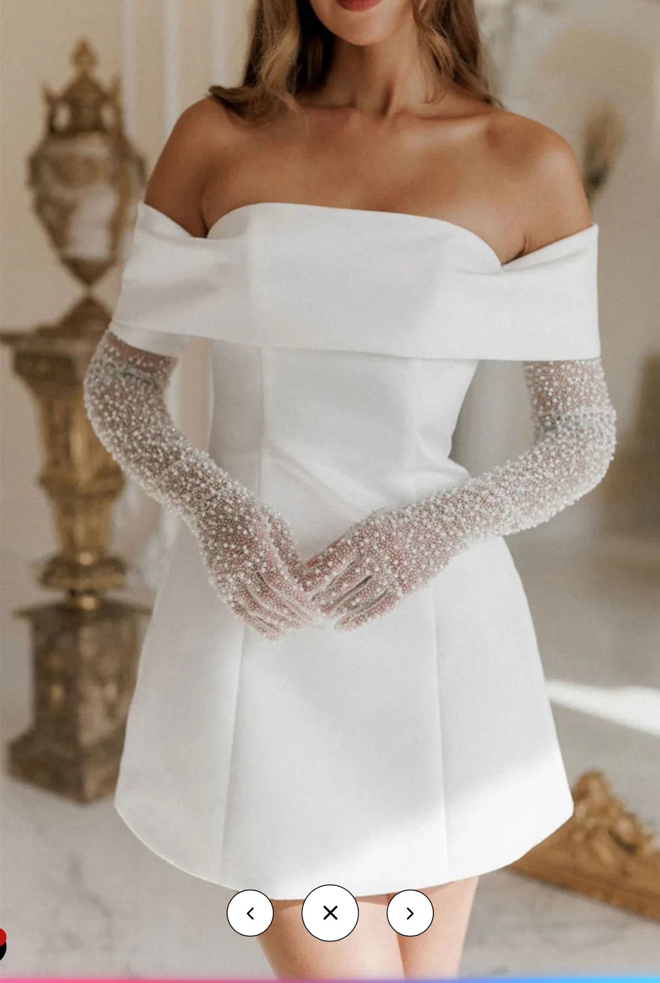 BRIDE MINI DRESS