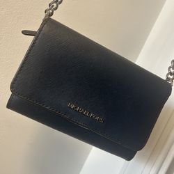 Michael Kors Navy Blue Purse 