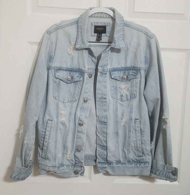 Men's Jeans Jacket Size M