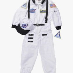 Kid 's  Blanco  Junior para disfraz de astronauta