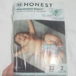 NEW HONEST Baby Diaper Size 2 
