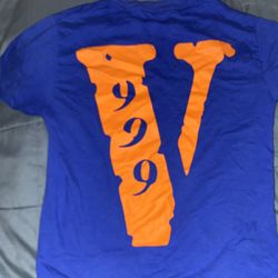 Vlone X Juice Wrld Blue t-Shirt