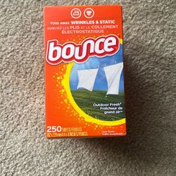 new bounce dryer sheet