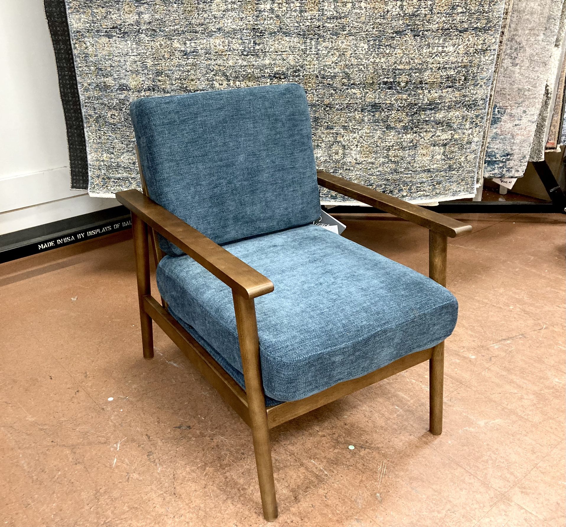 New Blue Accent Chair - TAKE IT HOME