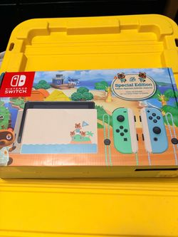 Nintendo Switch Animal Crossing Special Edition
