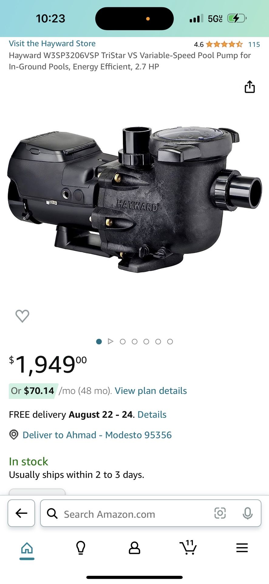 Pool Pump for Sale in Modesto, CA OfferUp