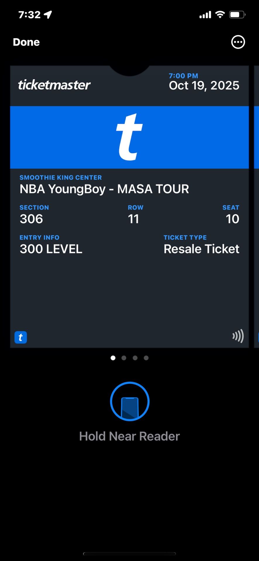 NBA Young-boy Ticket