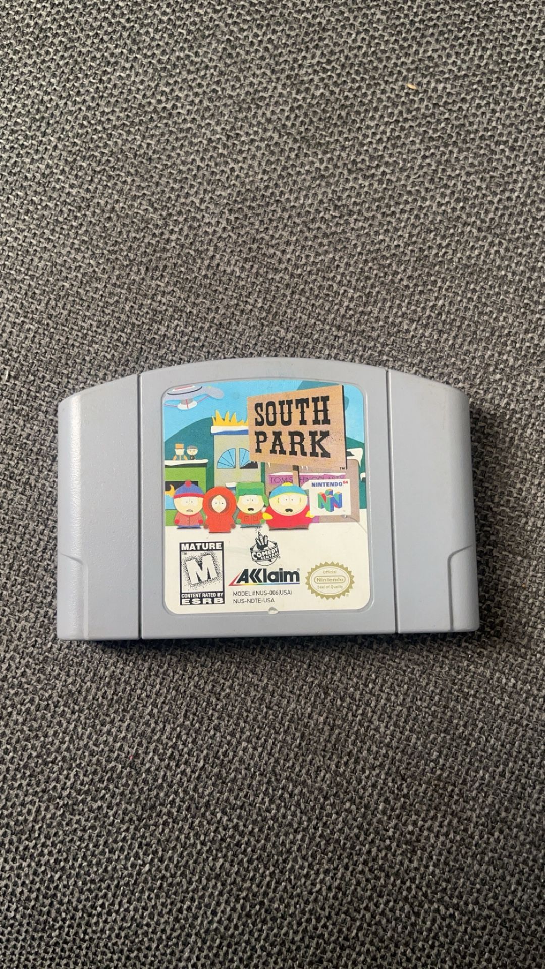 Nintendo 64 “South Park” Video Game 
