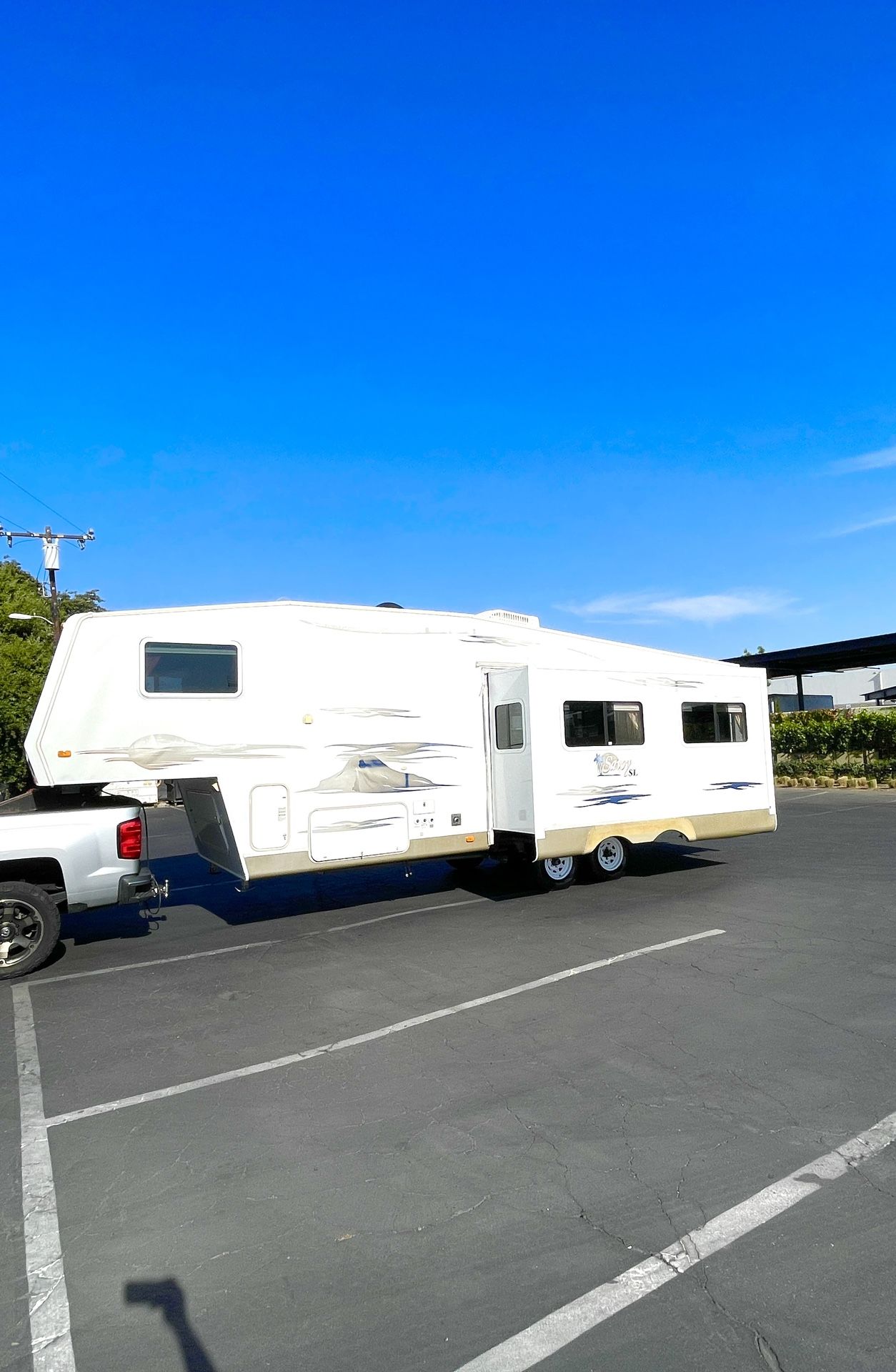 2007 Savoy 28FT 5th Wheel With Super Slide Out Nice & Clean Everything