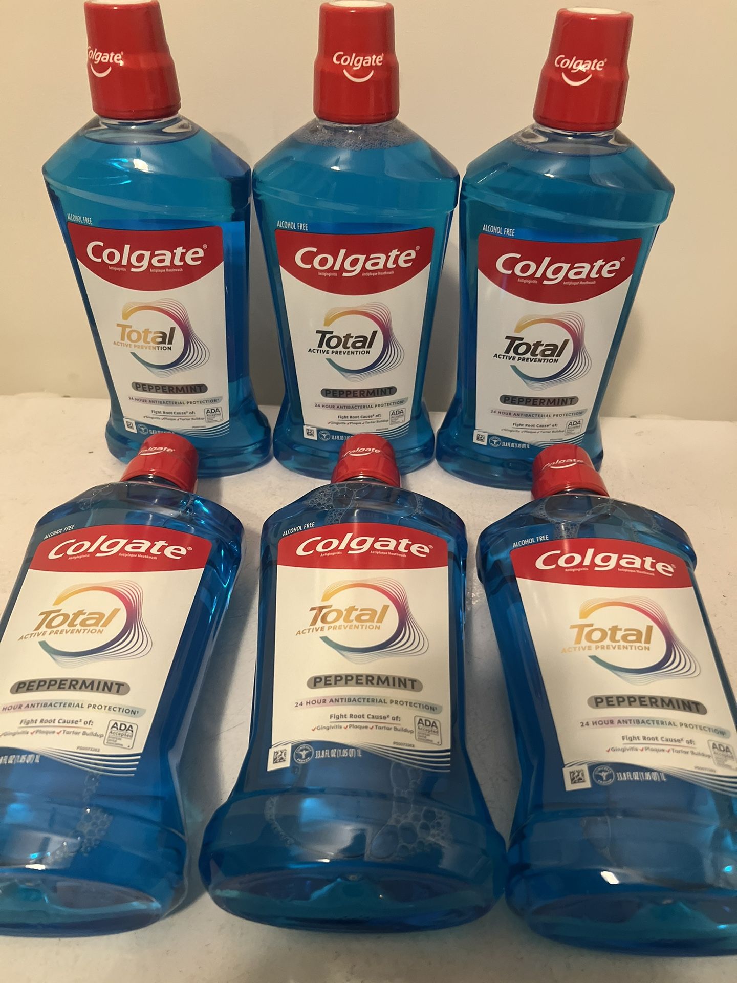 Colgate Total Mouthwash 1L $4 Each