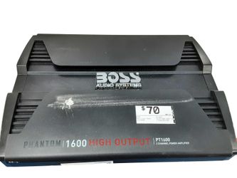 Boss Pt1600 Black Generic Amplifier Head