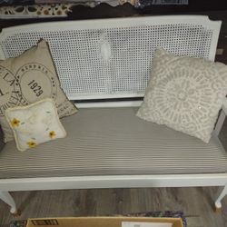 Cane Settee Loveseat