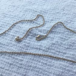 14 KT Gold Chain Length 15 Inch Rope Asking $200