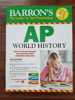 AP World History...Barron's