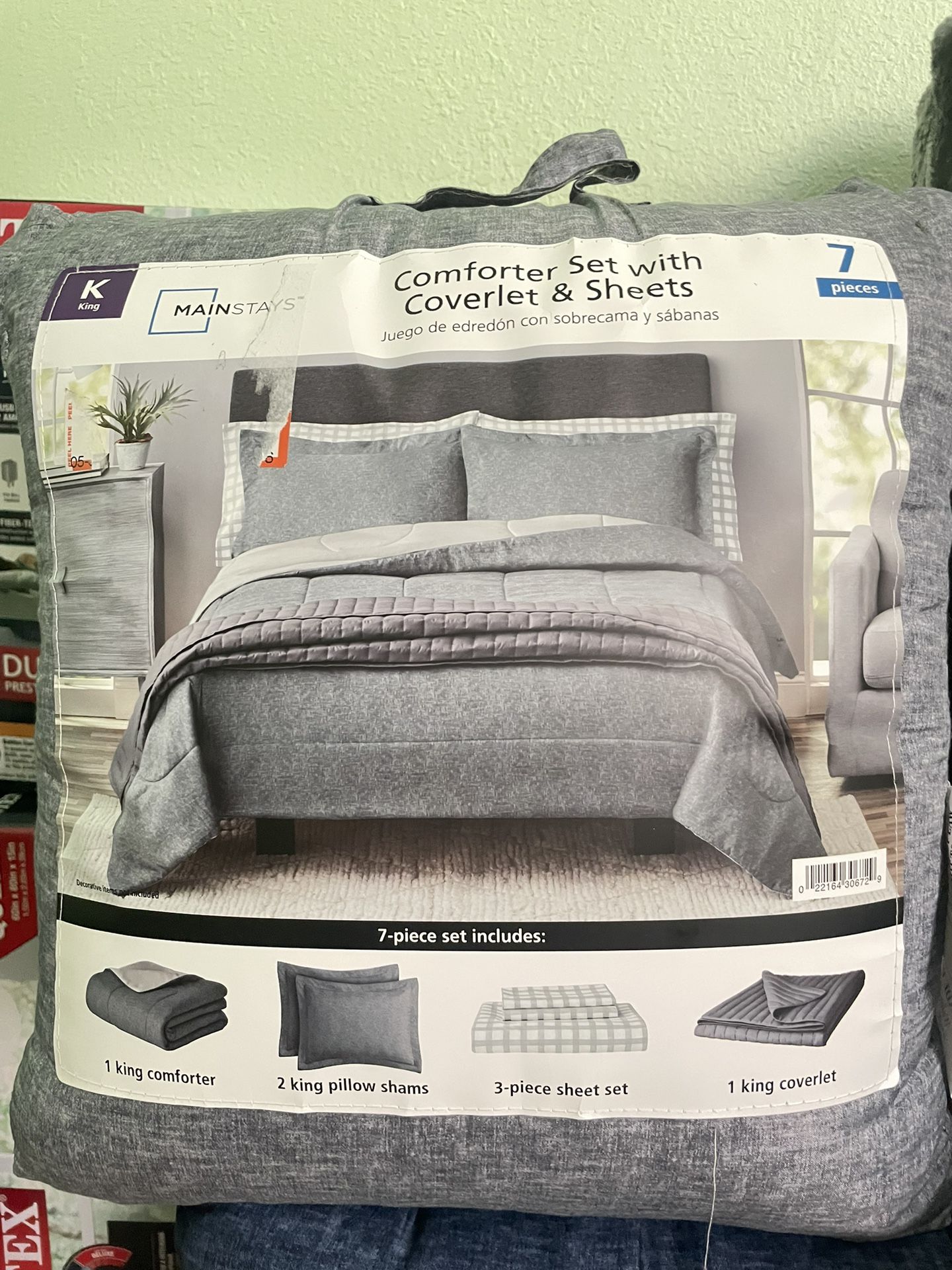 Comforter Set King (brand New)