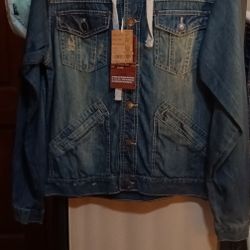 Men's Fashionable Levi's Jacket w/Hoodie 