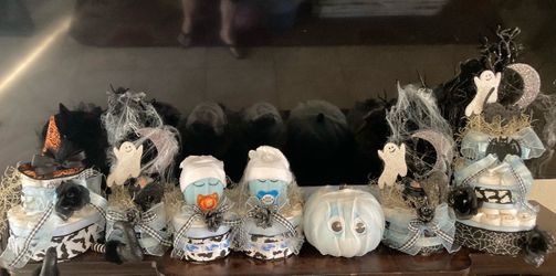 Halloween Baby shower decorations