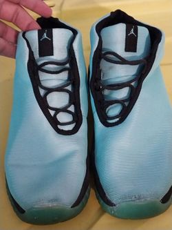 Light blue size 7y women Jordan shoes $10