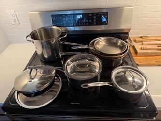 Cuisinart Stainless Steel 6 piece cookware set