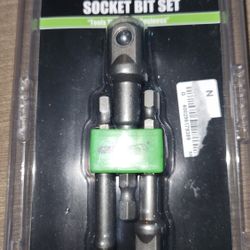 Grip 3pc Impact Driver Socket Bit Set