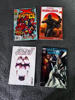 Marvel and Star Wars Comic Books Lot of 4