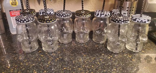 10 pc Skull Glasses