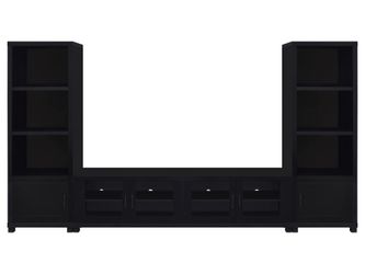 Jupiter Black Entertainment Center