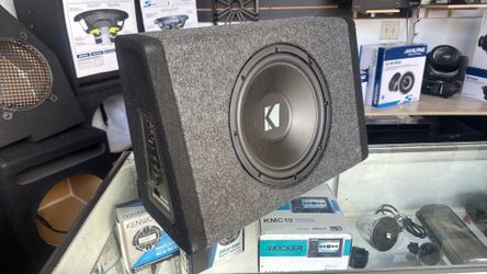 Amplified kicker base speaker