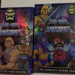 brand new sealed dvd he man and the masters of the universe season 1 and 2 