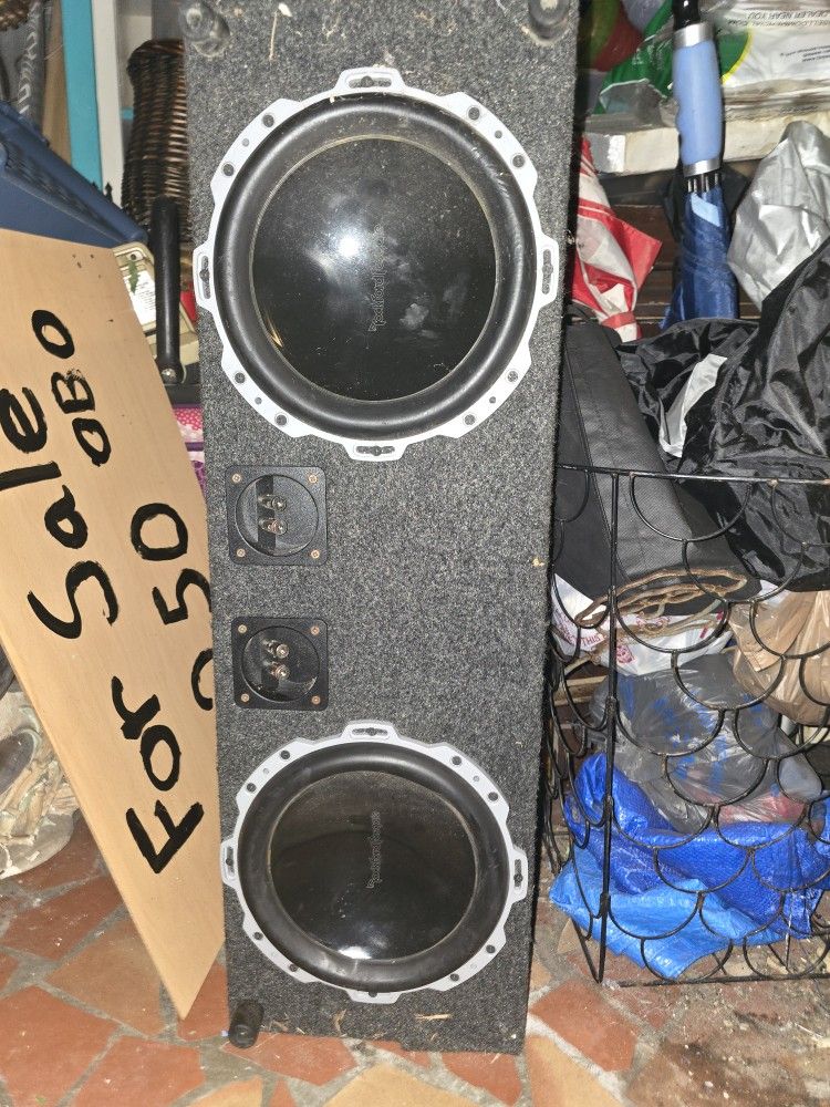 Rockford Fosgate Subs