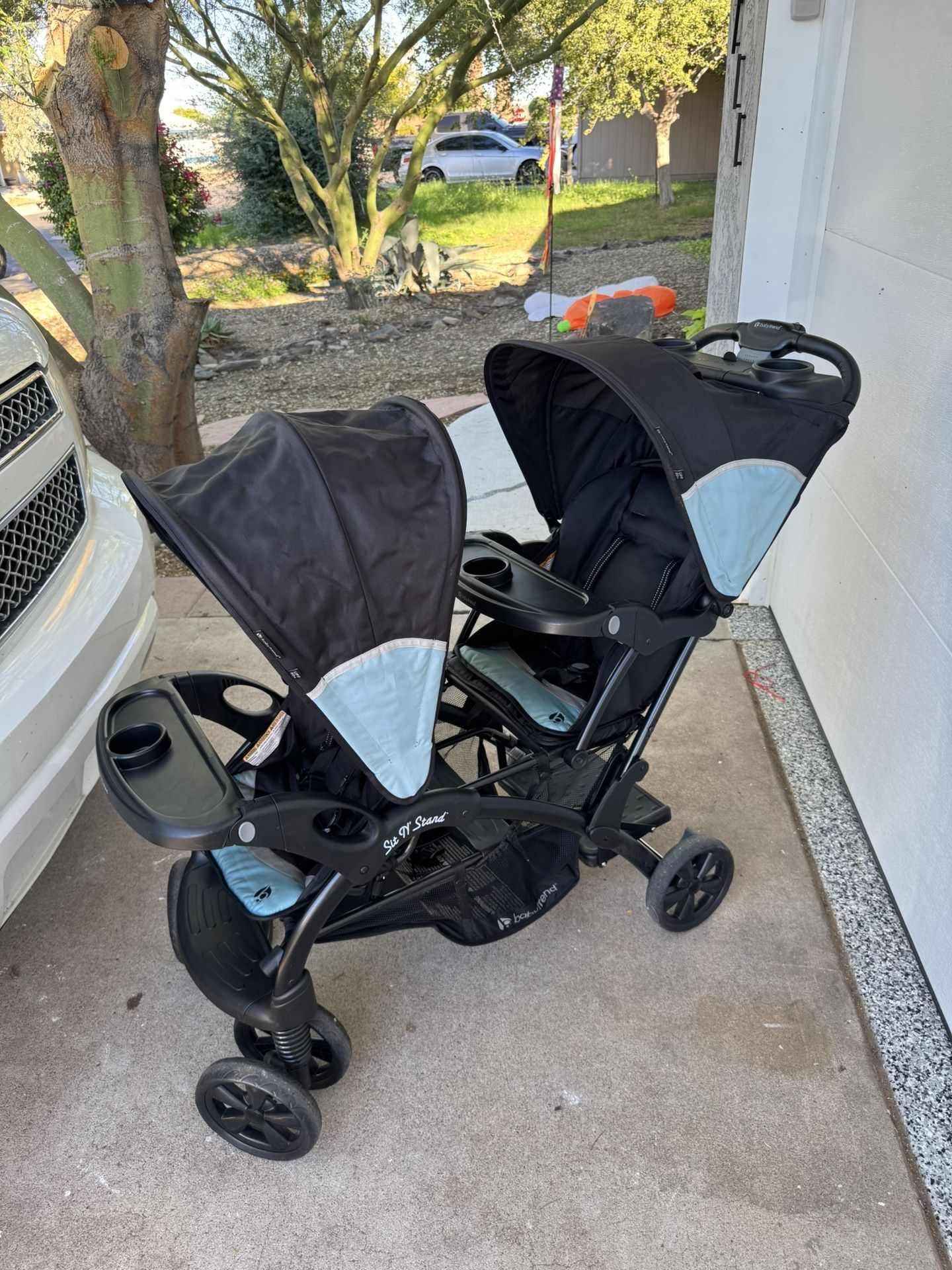 Sit N Stand Double Stroller