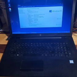 17” Hp Laptop 