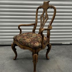 Vintage Floral Arm Chair Lounge Chair
