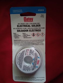 New Oatey Spool Electrical Solder