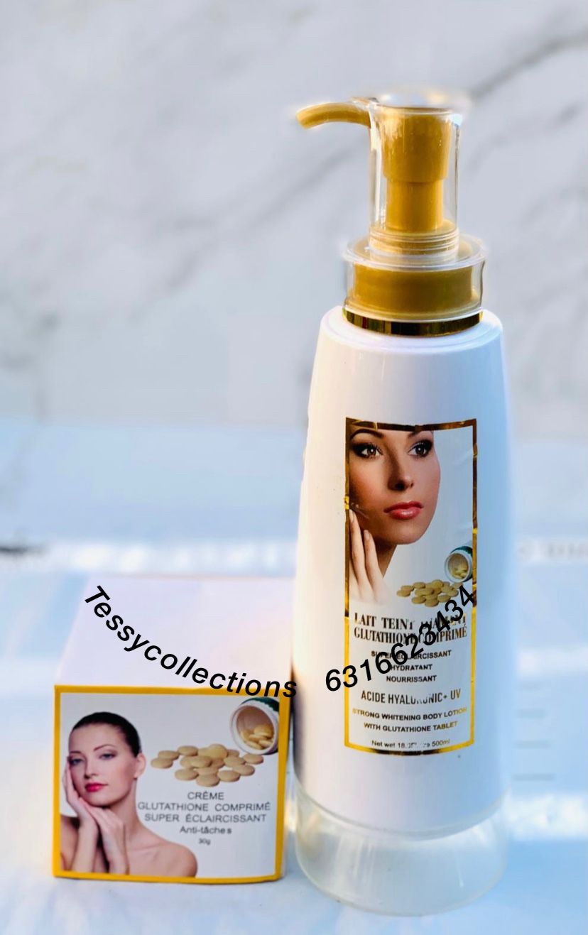 lait teint diamant glutathione comprimé Customize Private Label Organic Gluta Comprime Whitening Hyaluronic Acid Collagen Peeling Body Lotion 500ml Revue teint diamant gluthation comprimé